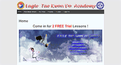 Desktop Screenshot of eagletkd.ca